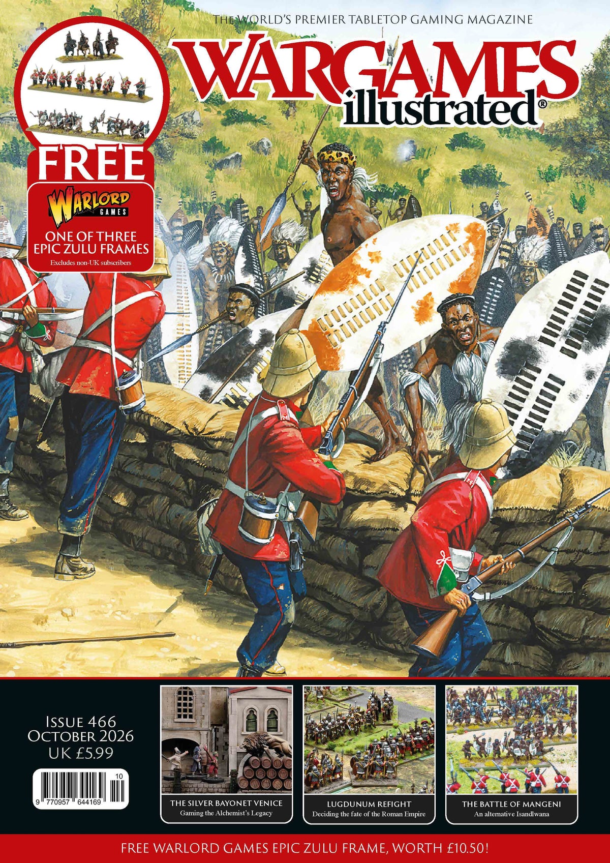 Wargames Illustrated WI466 October 2026 Edition