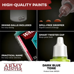 Warpaints Fanatic Wash: Dark Blue Tone