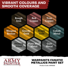 Warpaints Fanatic Metallics Paint Set