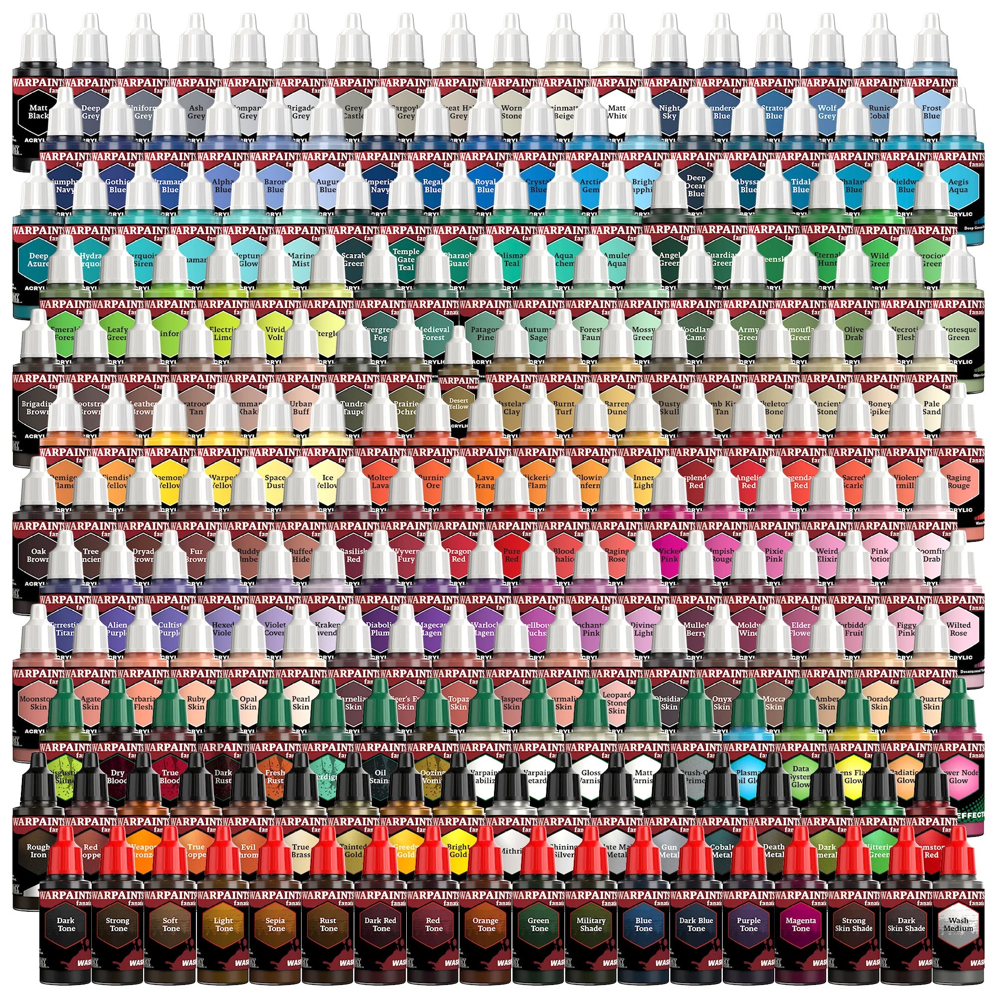 Warpaints Fanatic: Complete Set