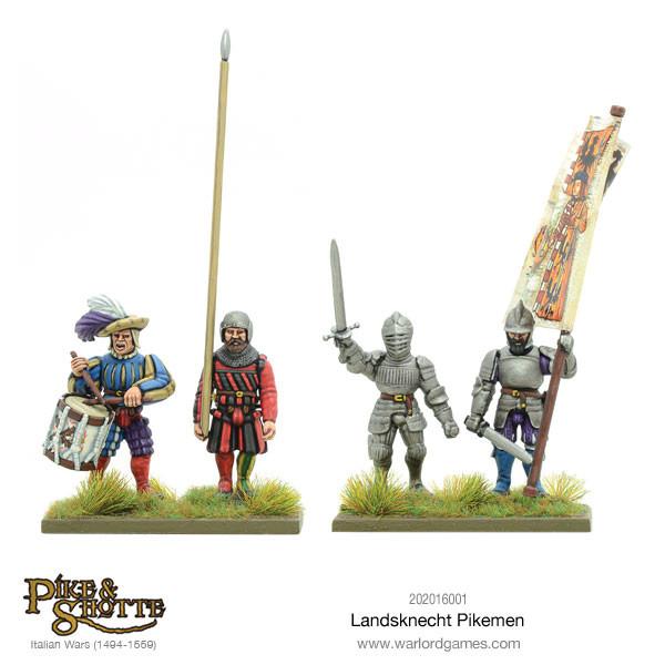 Landsknechts Pikemen