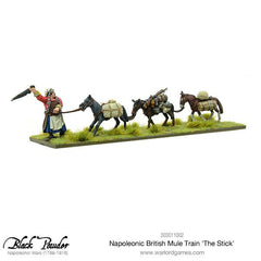 Napoleonic British Mule Train 'The Stick'