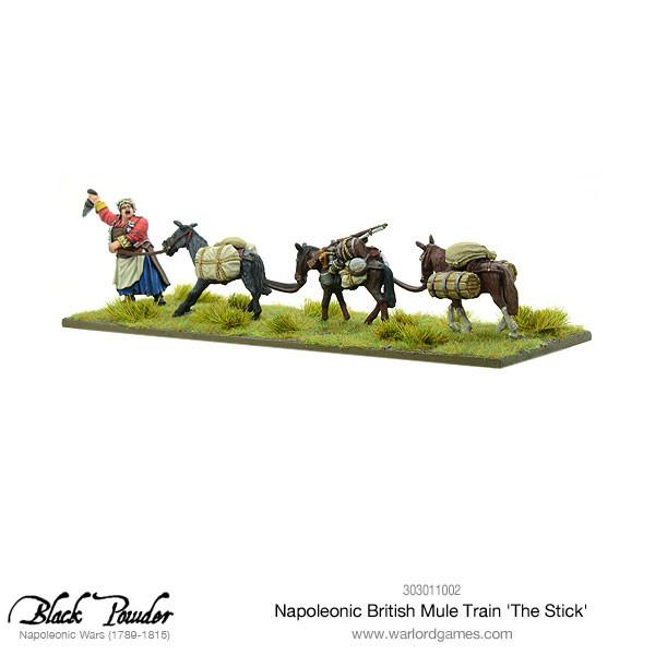 Napoleonic British Mule Train 'The Stick'