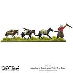 Napoleonic British Mule Train 'The Stick'