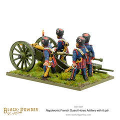 Napoleonic French Guard Horse Artillery with 6 pdr