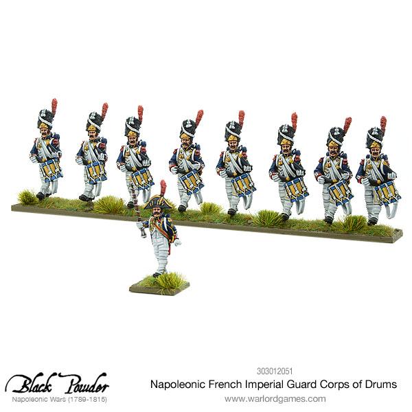 Napoleonic French Imperial Guard Corps of Drums