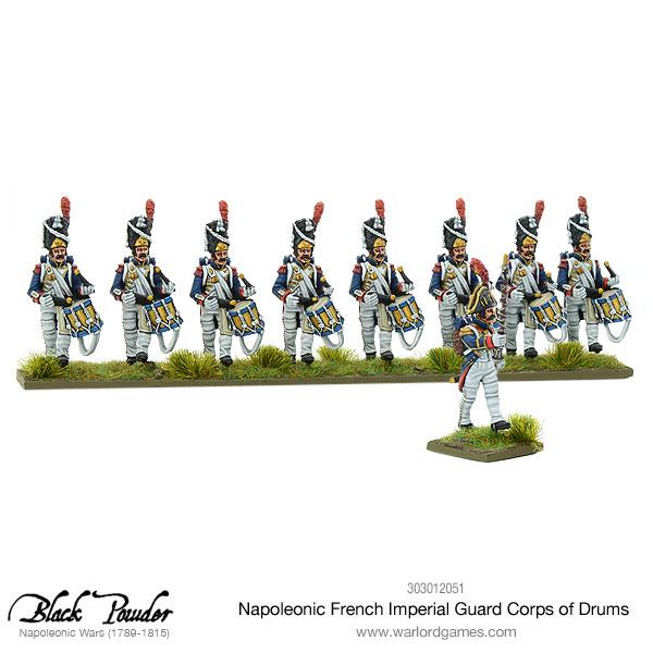 Napoleonic French Imperial Guard Corps of Drums