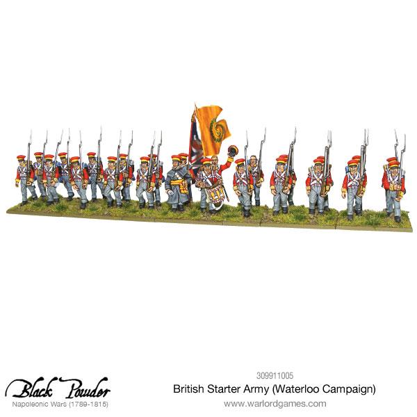 Napoleonic British starter army (Waterloo campaign)