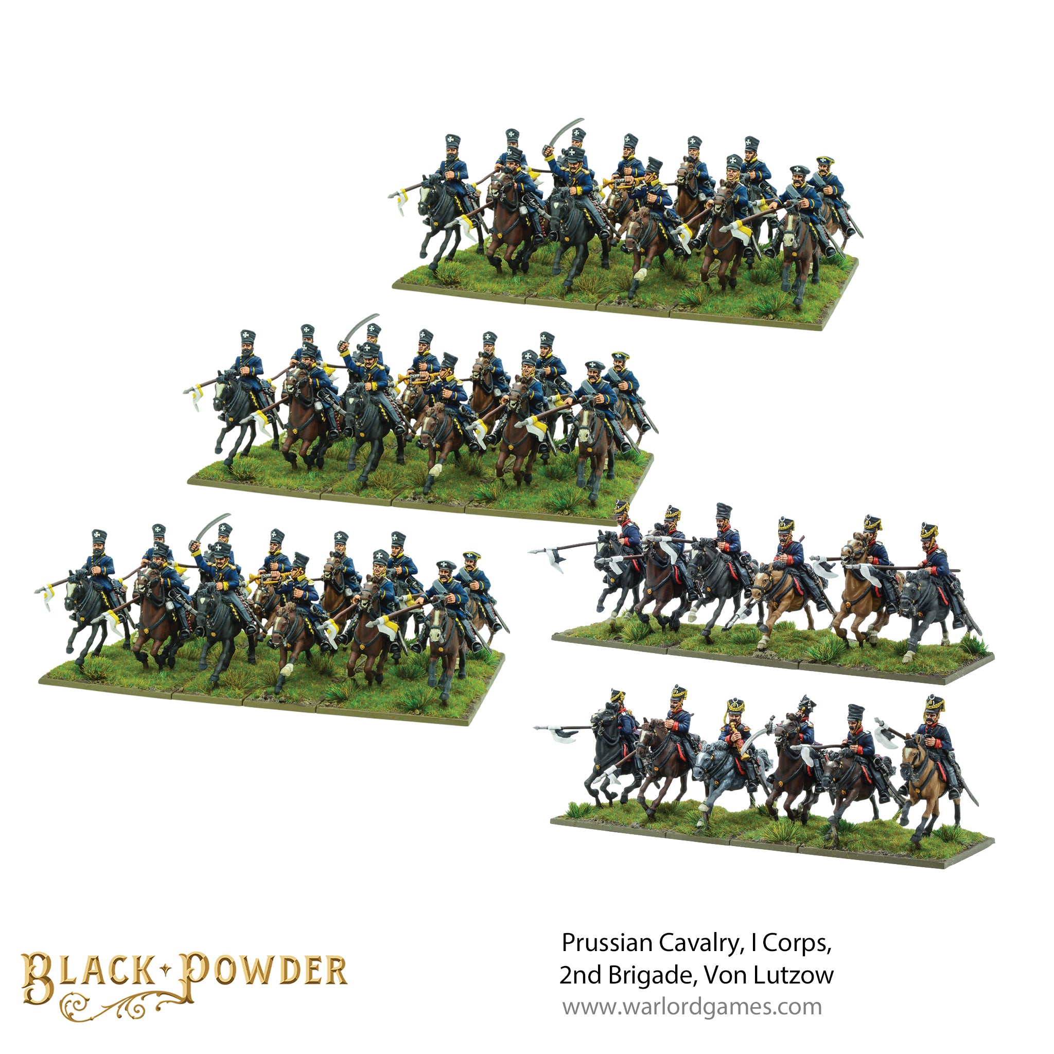 Prussian Cavalry, I Corps, 2nd Brigade, Von Lutzow
