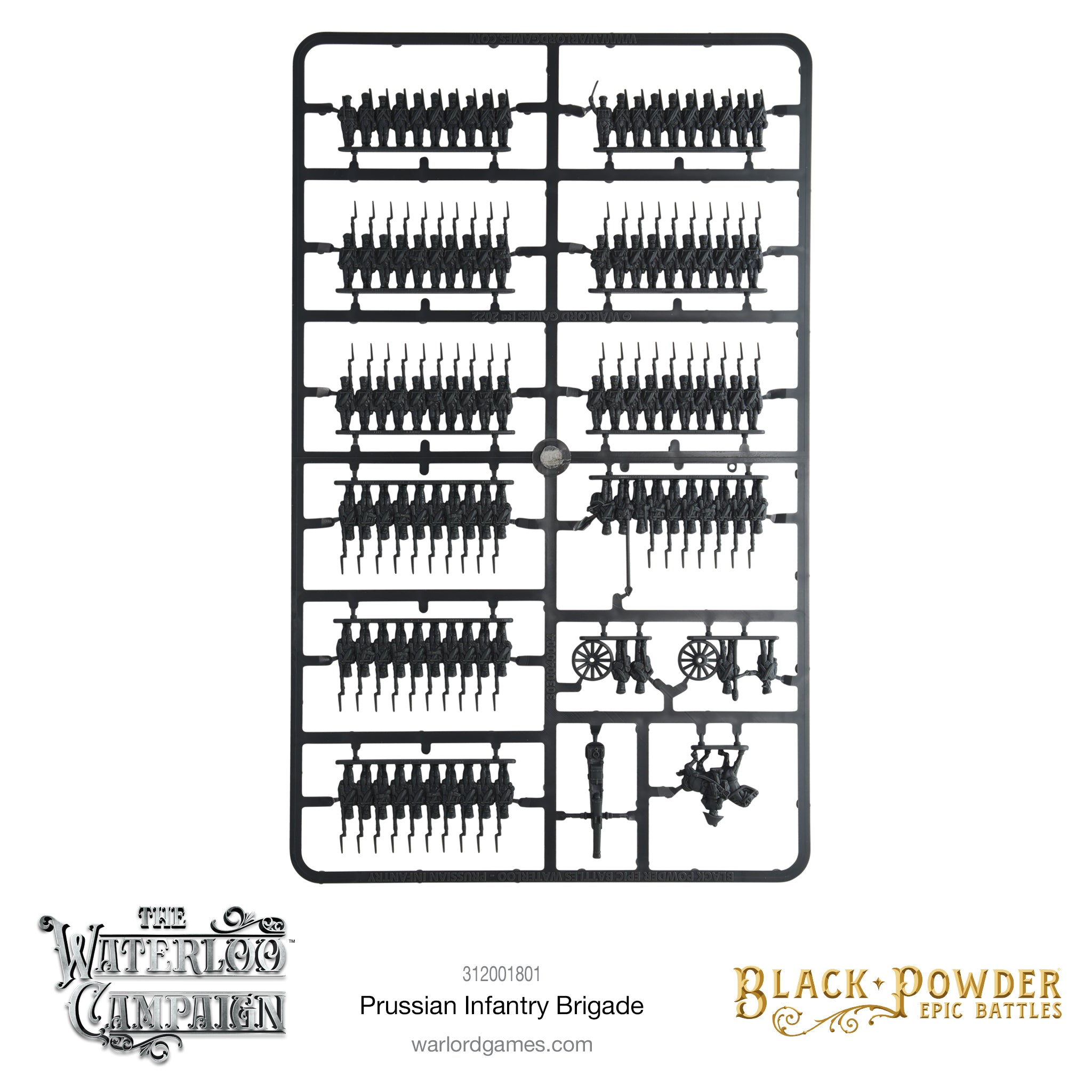 Black Powder Epic Battles - Waterloo: Prussian Infantry Brigade