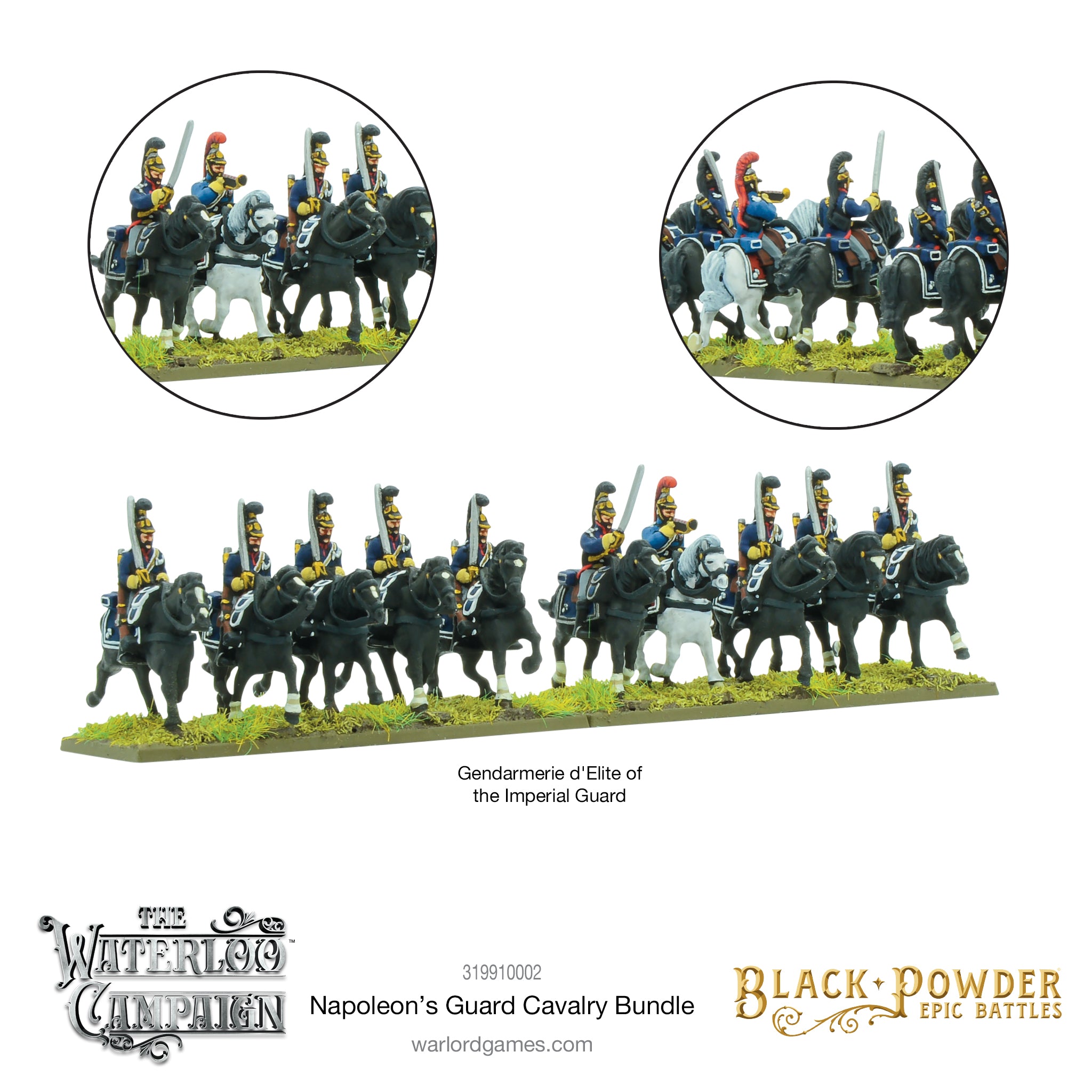 Black Powder Epic Battles: Waterloo - Napoleon's Guard Cavalry Bundle