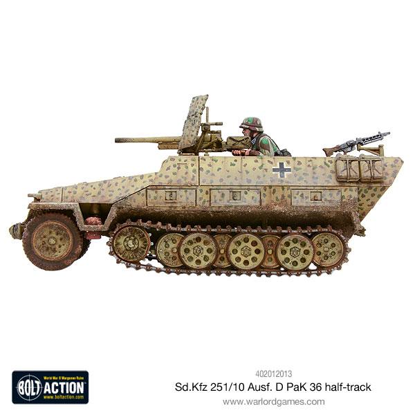 Sd.Kfz 251/10 ausf D (37mm Pak) Half Track