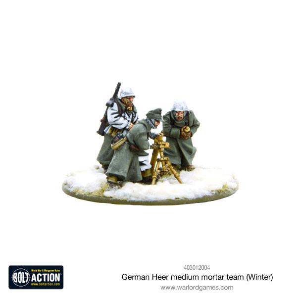 German Heer Medium Mortar team (Winter)