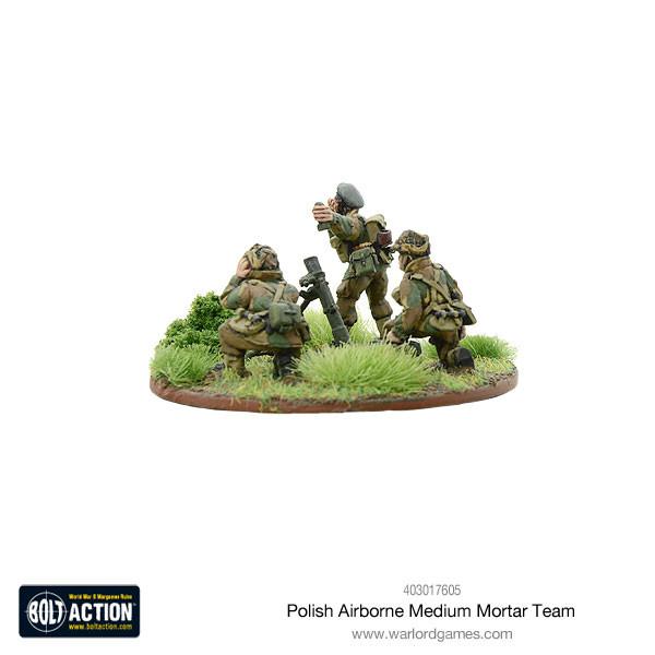Polish Airborne medium mortar team