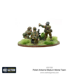 Polish Airborne medium mortar team