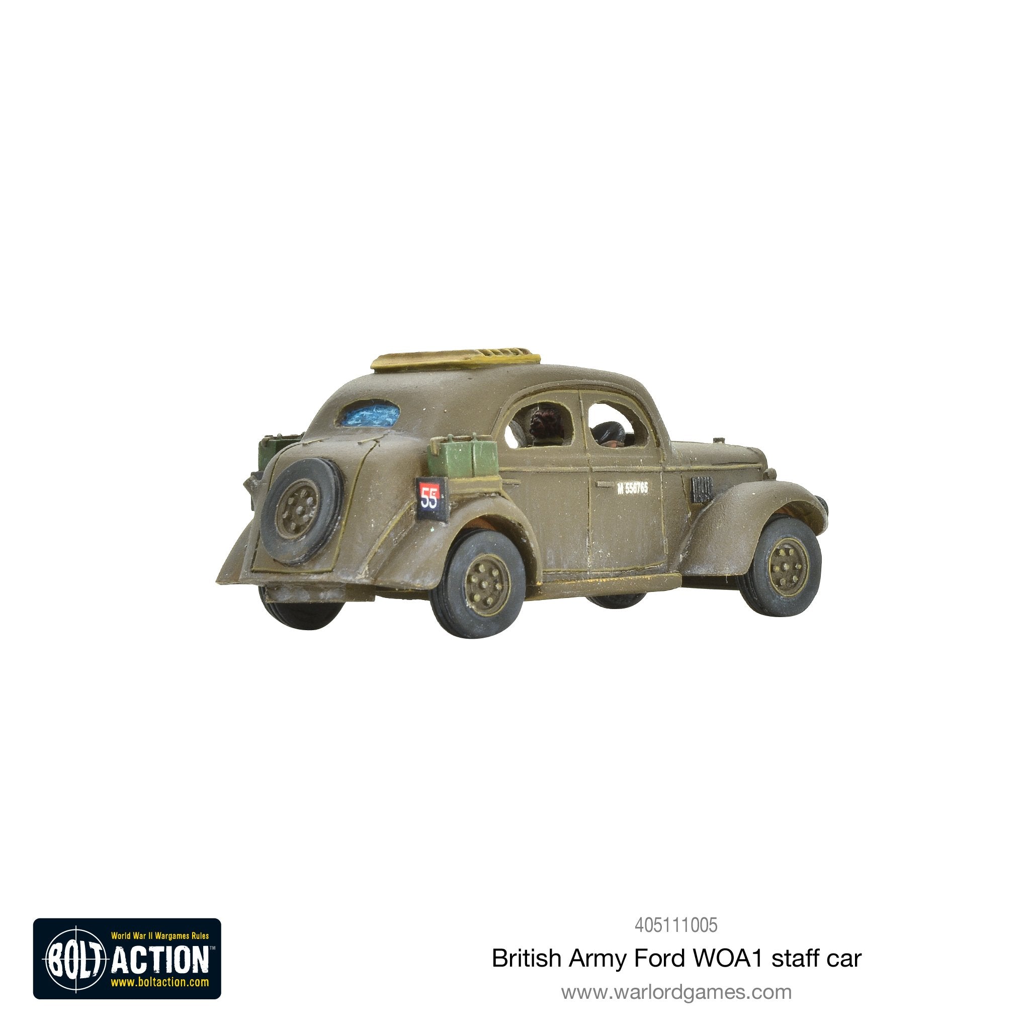 British Army Ford WOA1 staff car