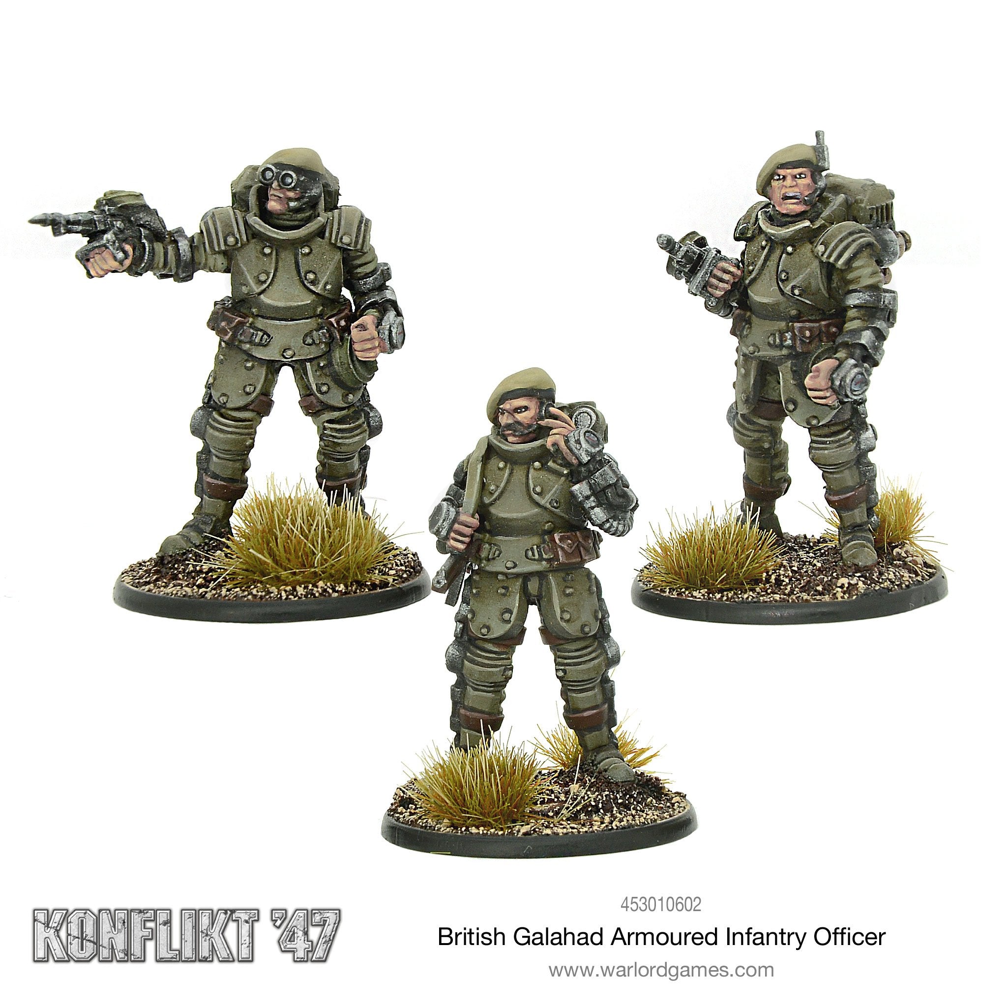 British Galahad Armoured Infantry Officers