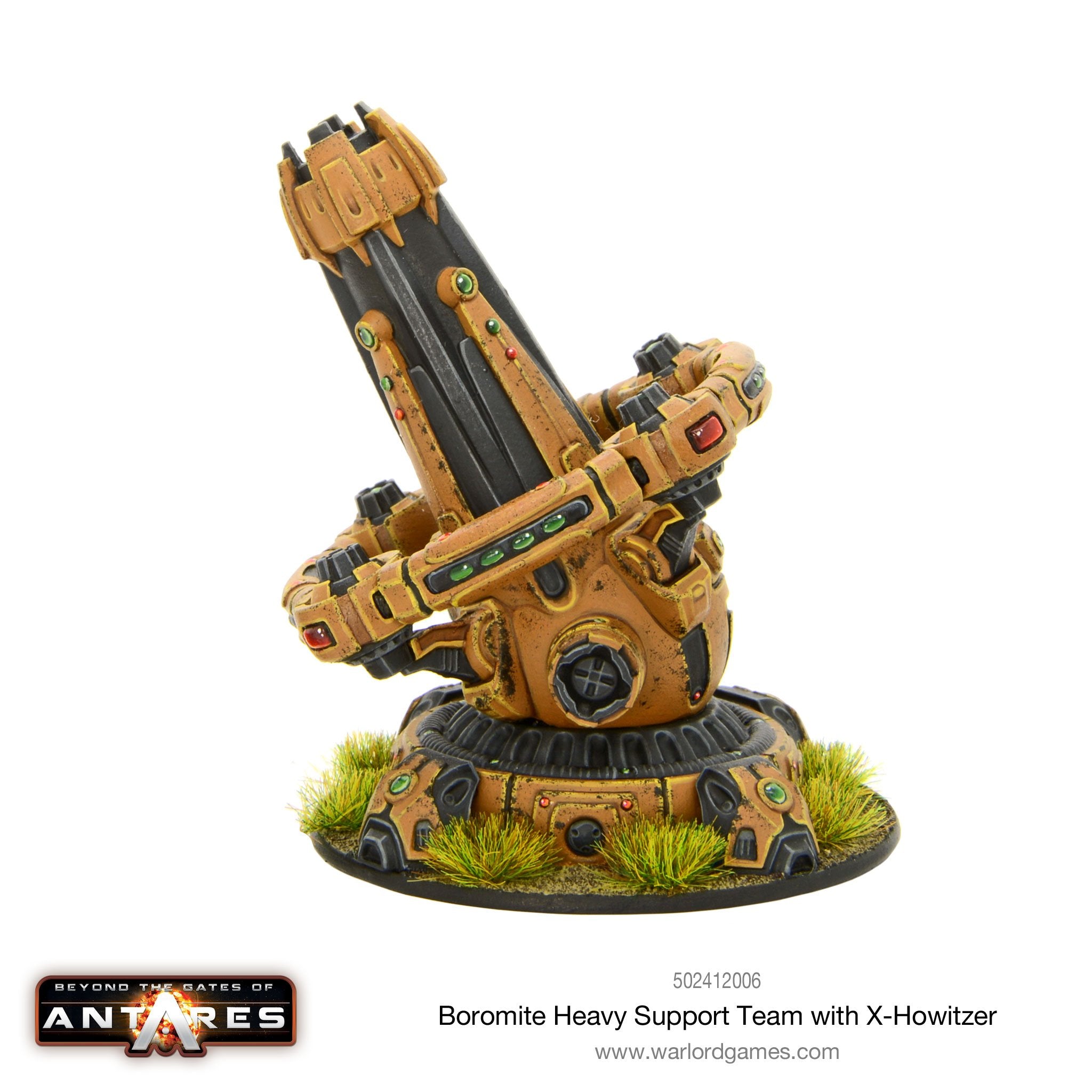Boromite heavy support team with X-Howitzer