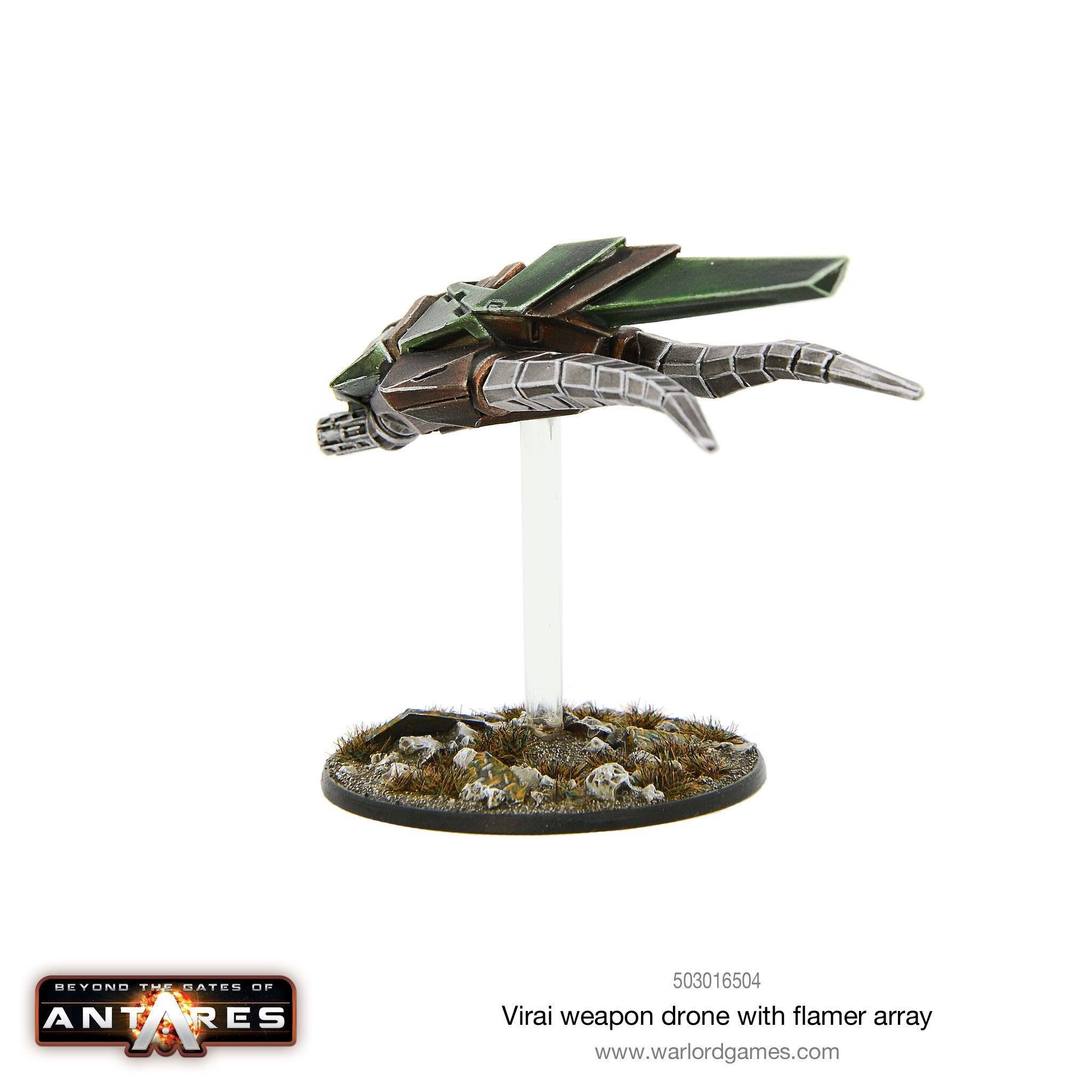 Virai Dronescourge weapon drone with flamer array
