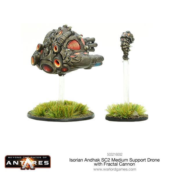 Isorian Andhak SC2 Medium Support Drone Fractal Cannon
