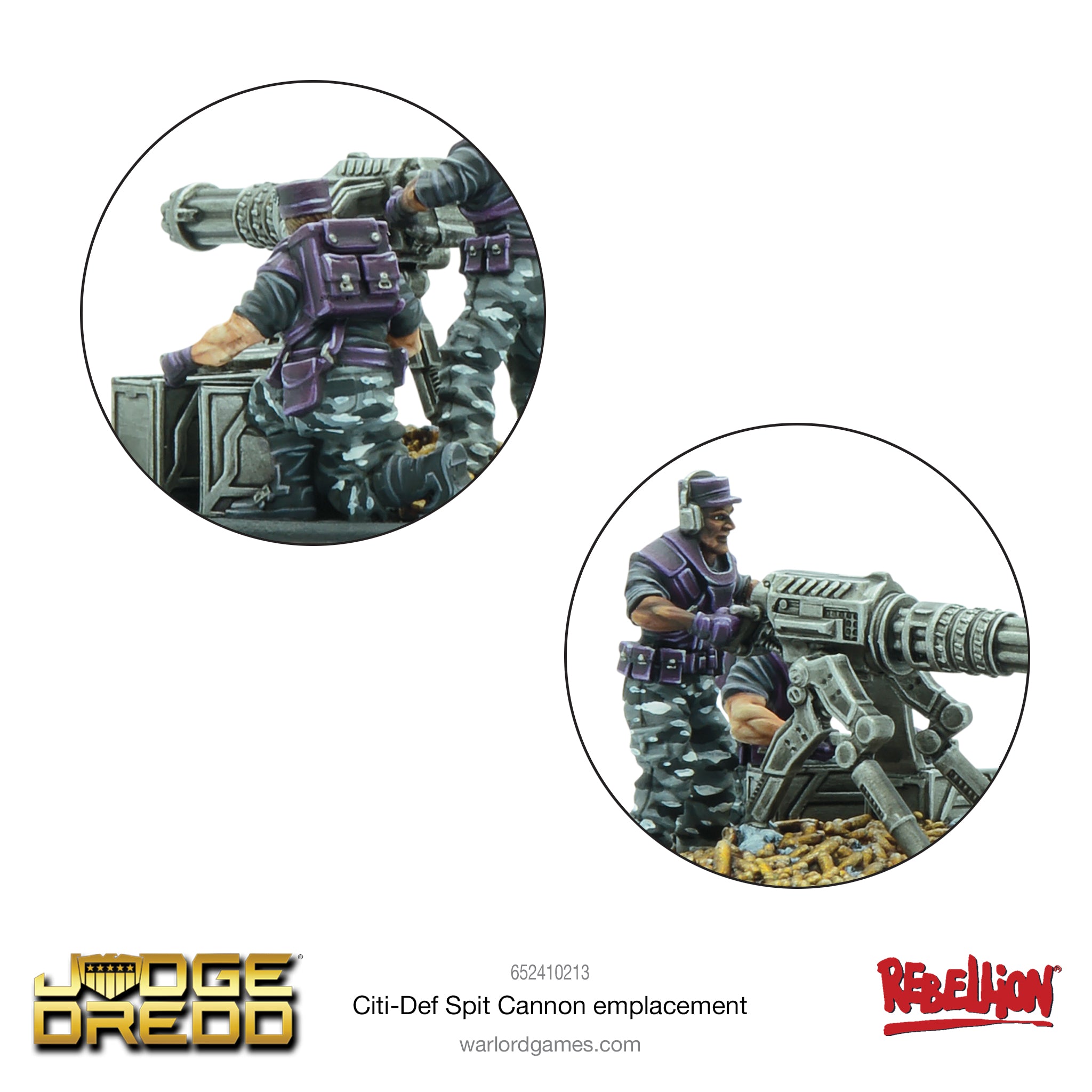 Judge Dredd: Citi-Def Spit Cannon emplacement