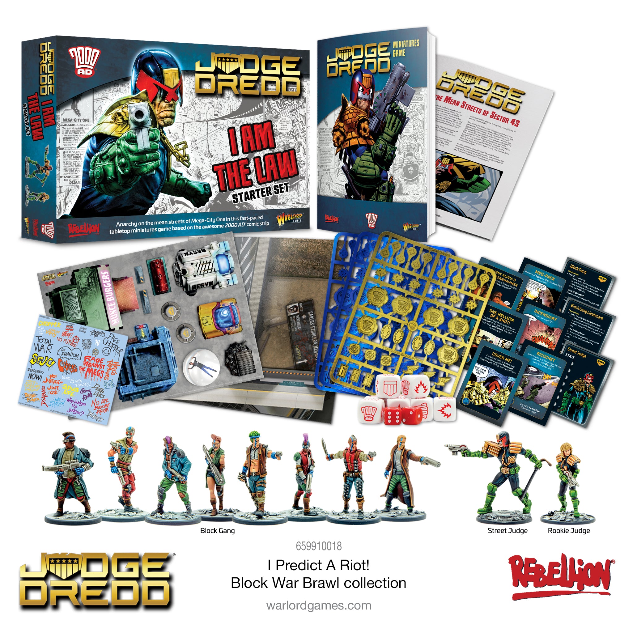 Judge Dredd: Block War - I Predict a Riot! Block War Brawl Collection