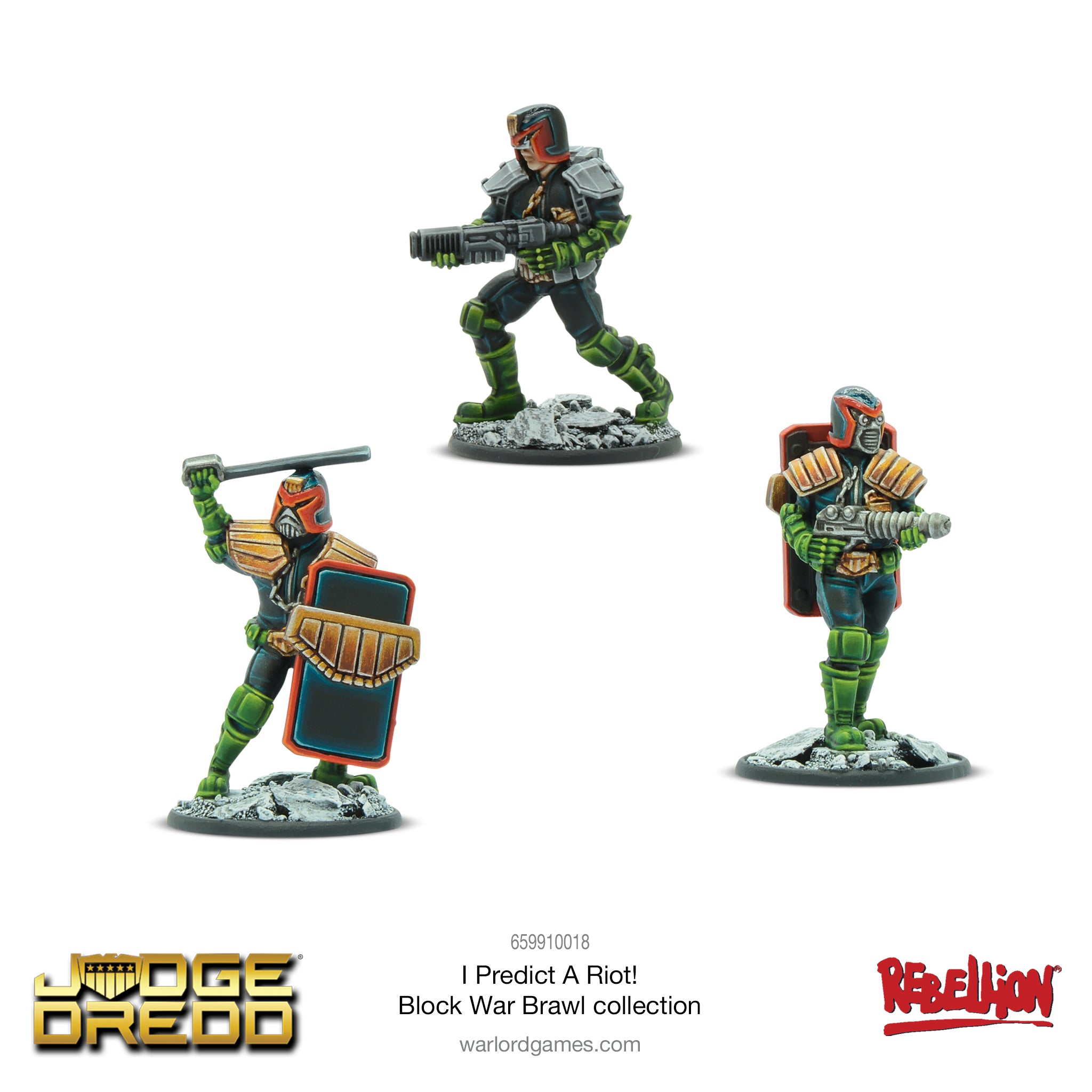 Judge Dredd: Block War - I Predict a Riot! Block War Brawl Collection