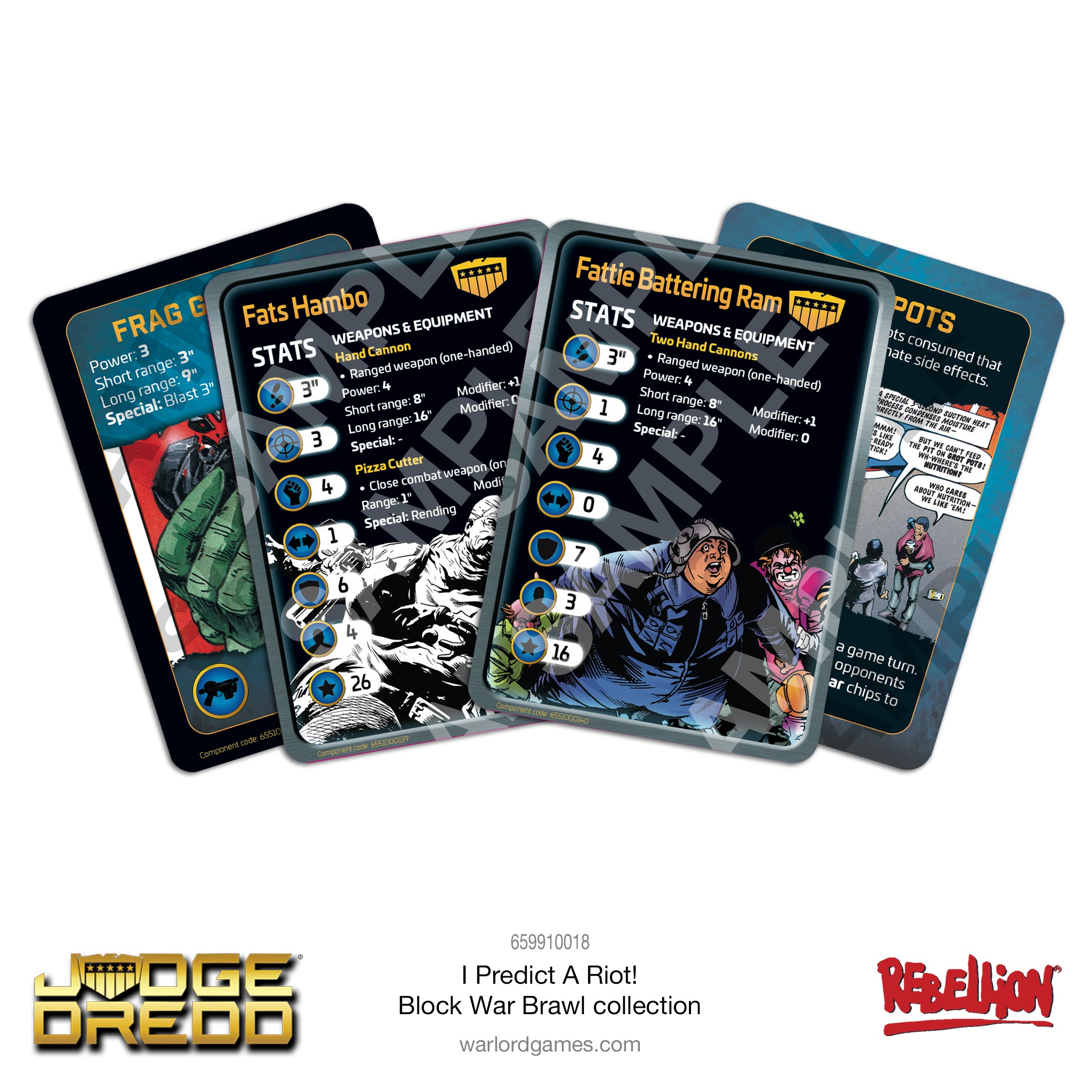 Judge Dredd: Block War - I Predict a Riot! Block War Brawl Collection