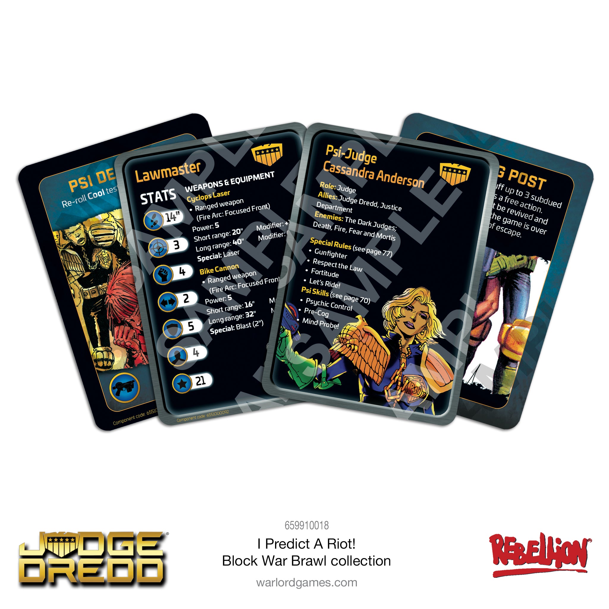 Judge Dredd: Block War - I Predict a Riot! Block War Brawl Collection