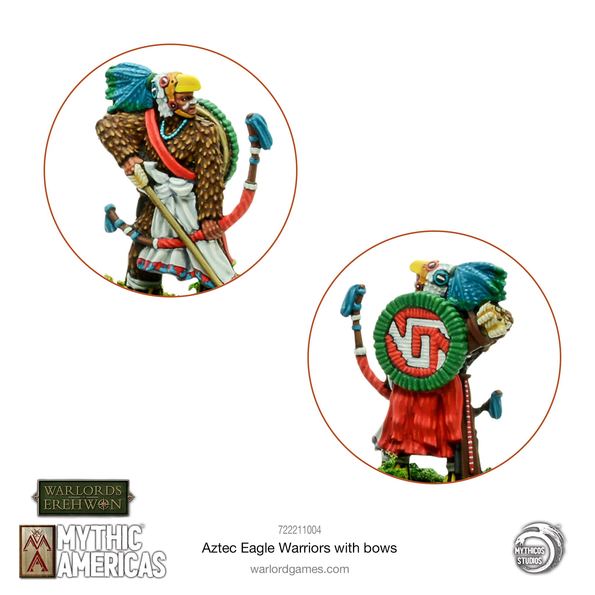 Aztec: Eagle Warriors with bows