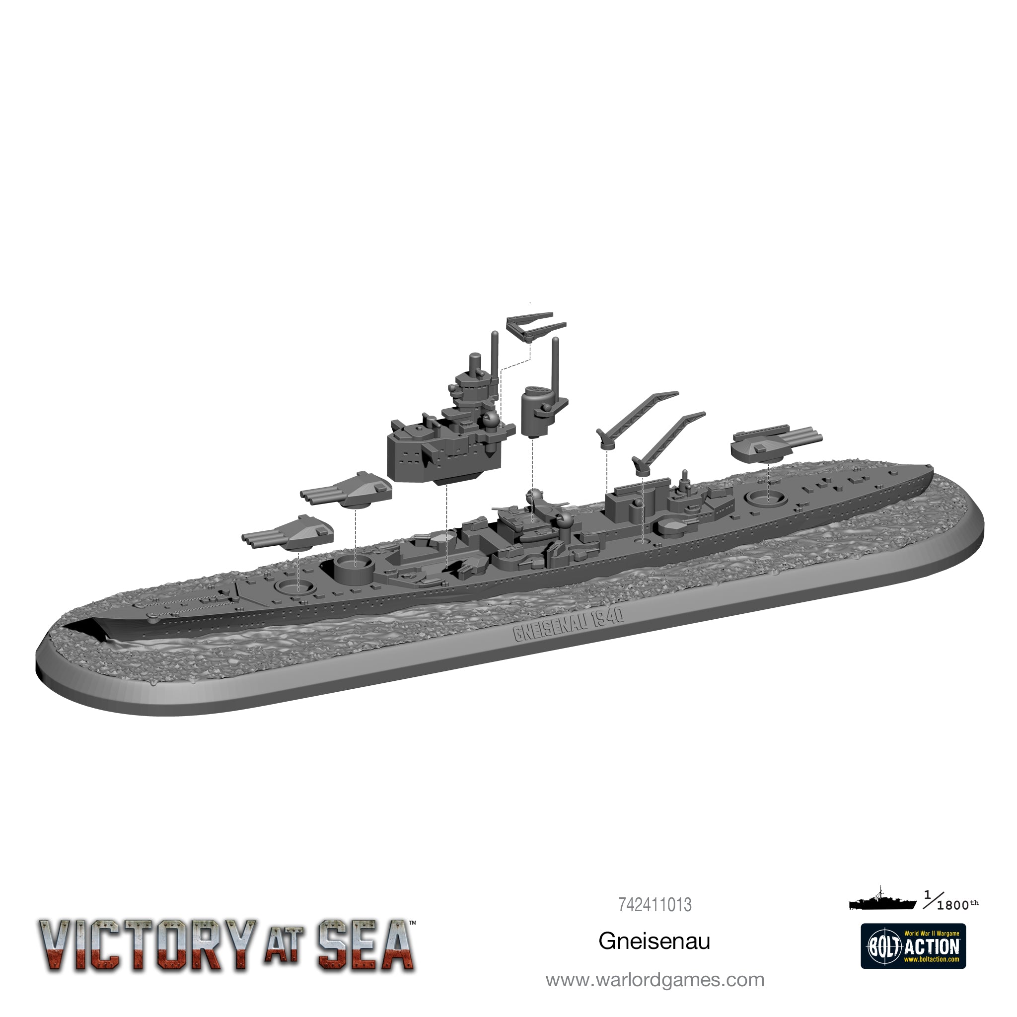 Victory at Sea - Gneisenau