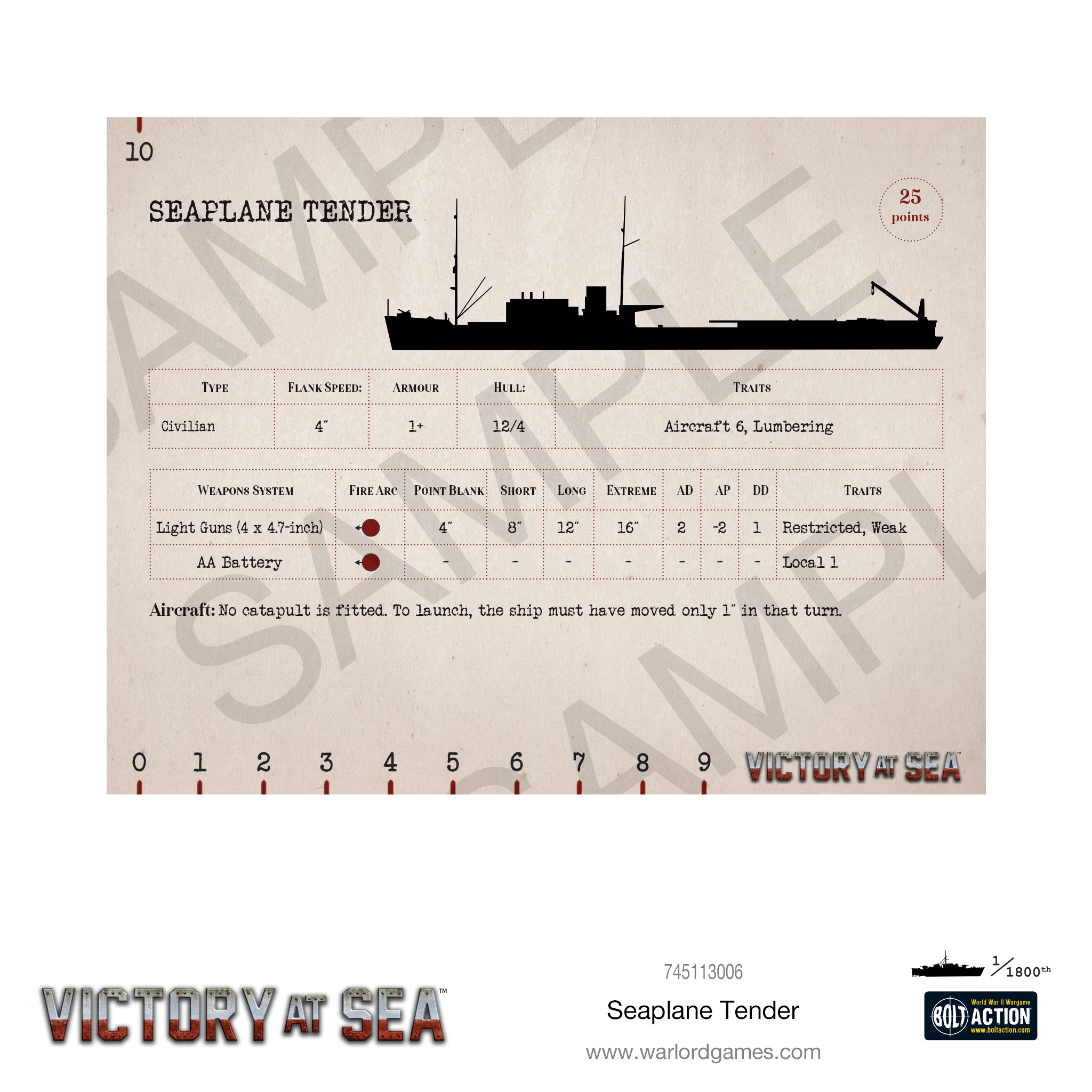 Victory at Sea: Seaplane Tender