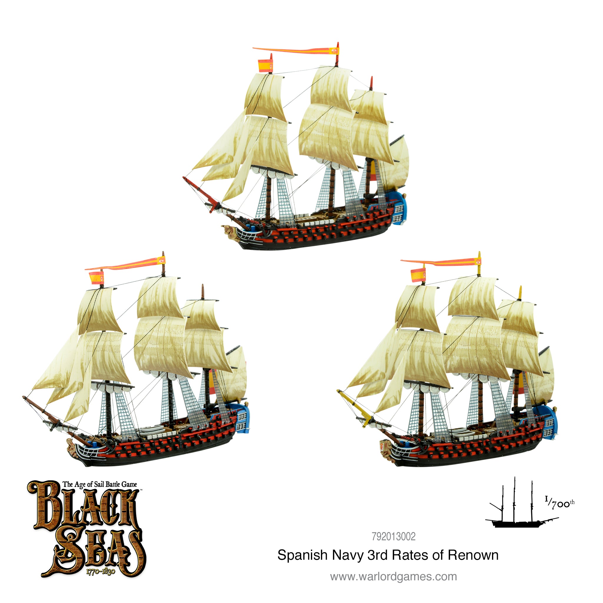 Spanish Navy 3rd Rates of Renown