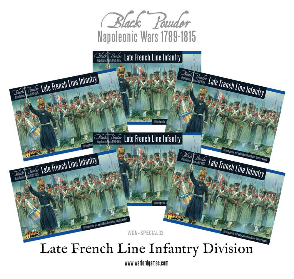 Napoleonic Late French Line Infantry (1812-1815) Division
