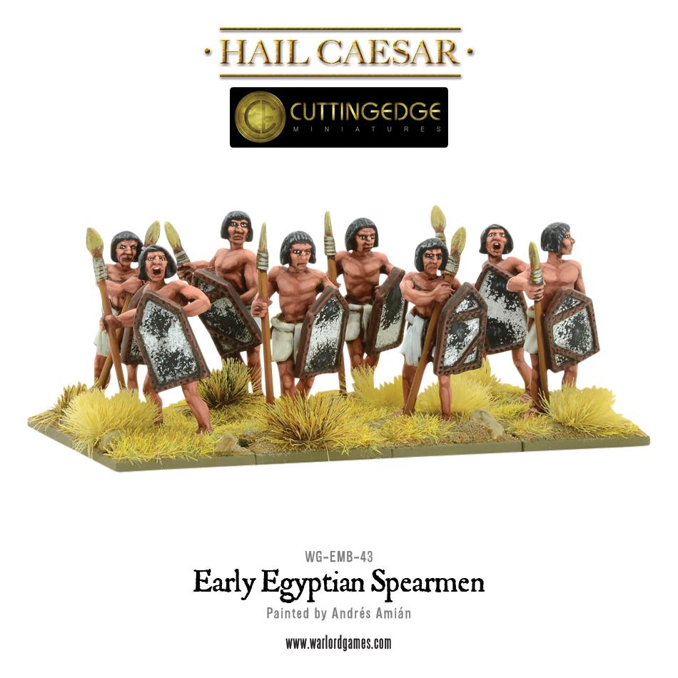 Early Egyptian Spearmen