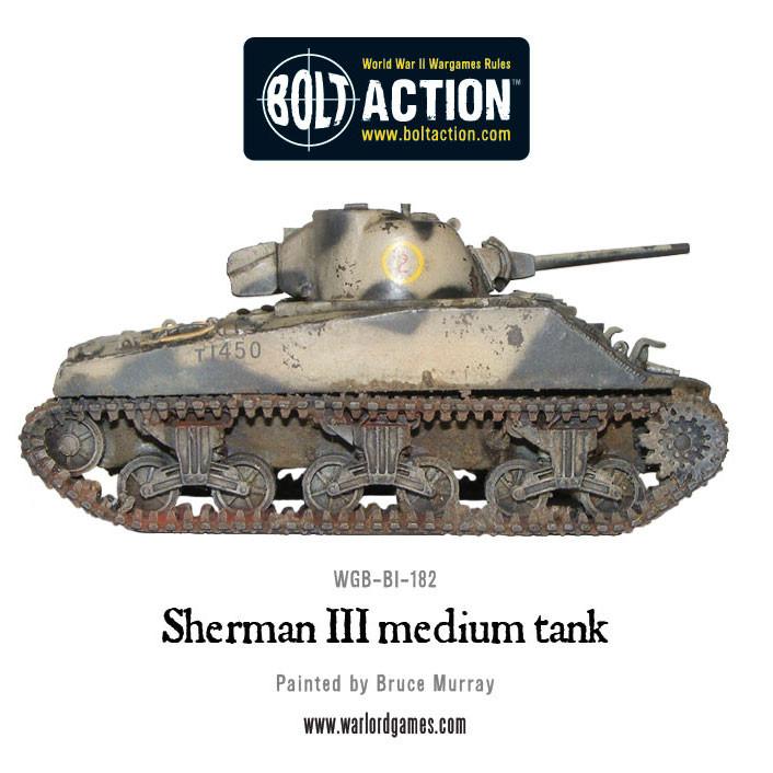 Sherman III medium tank