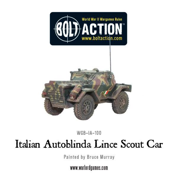 Italian Autoblinda Lince Scout Car