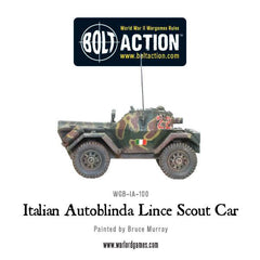 Italian Autoblinda Lince Scout Car