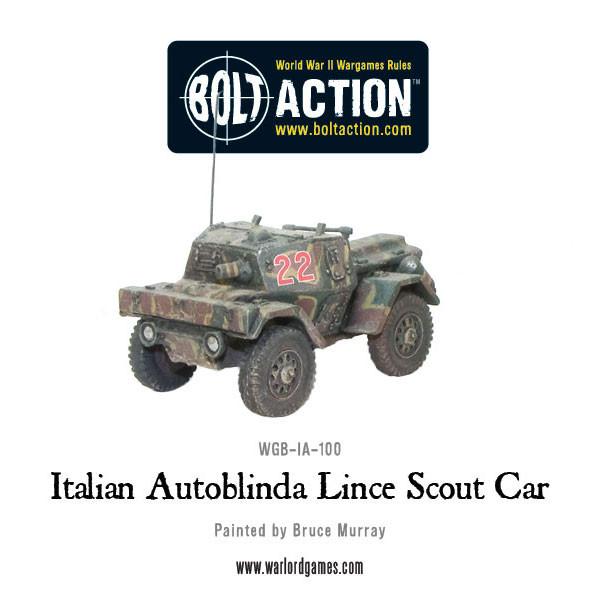 Italian Autoblinda Lince Scout Car