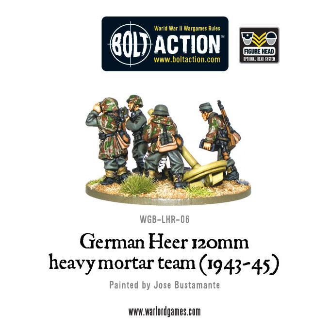 German Heer 120mm heavy mortar team (1943-45)