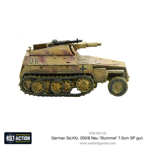 Sd.Kfz 250/8 Neu 'Stummel' 7.5cm SP gun