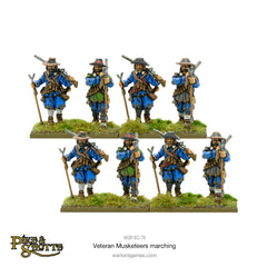 Pike & Shotte Veteran Musketeers Marching
