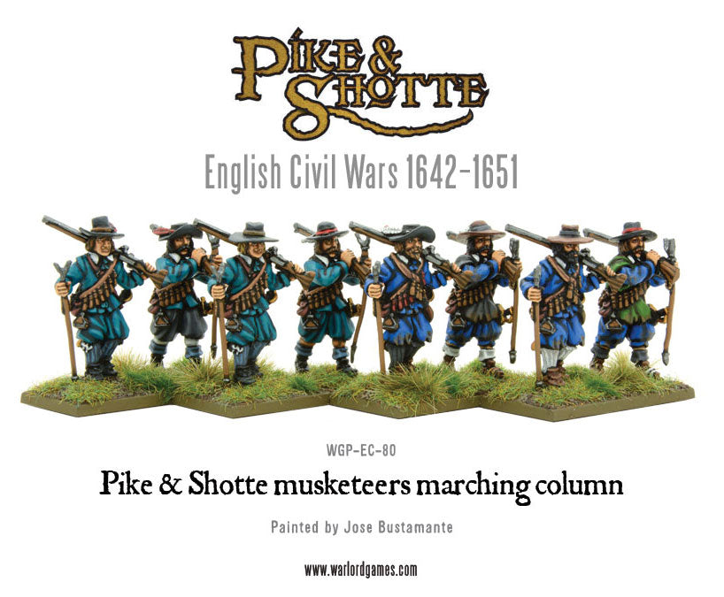 Pike & Shotte Musketeers Marching Column