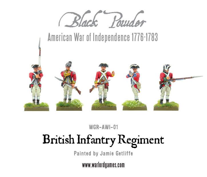 American War of Independence: British Infantry Brigade