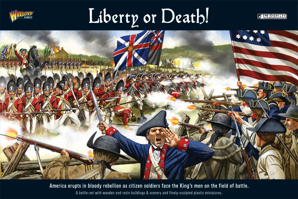 "Liberty or Death" American War of Independence Battle Set.