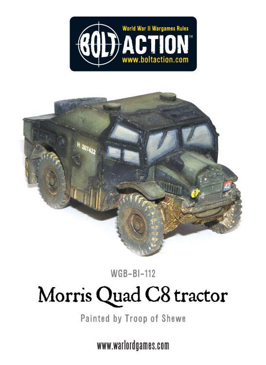 British Morris Quad C8 Tractor