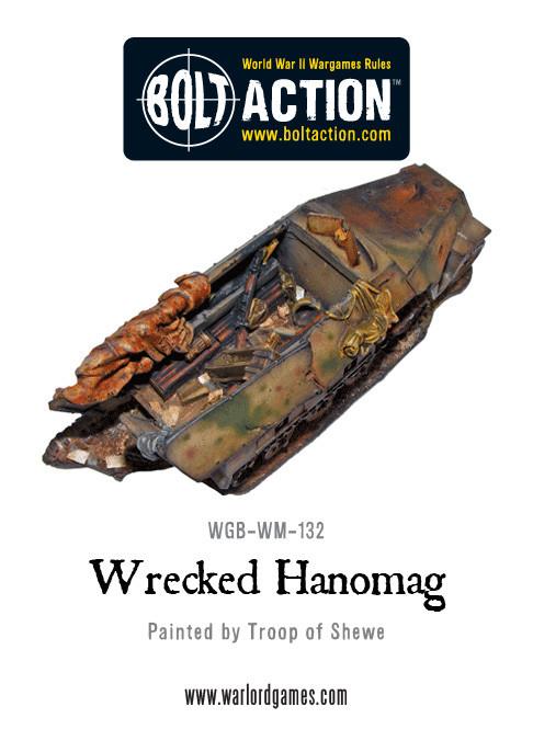 Wrecked Hanomag