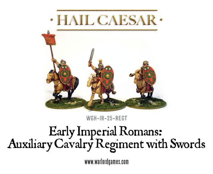 Early Imperial Romans: Auxiliary Cavalry Regiment with Swords