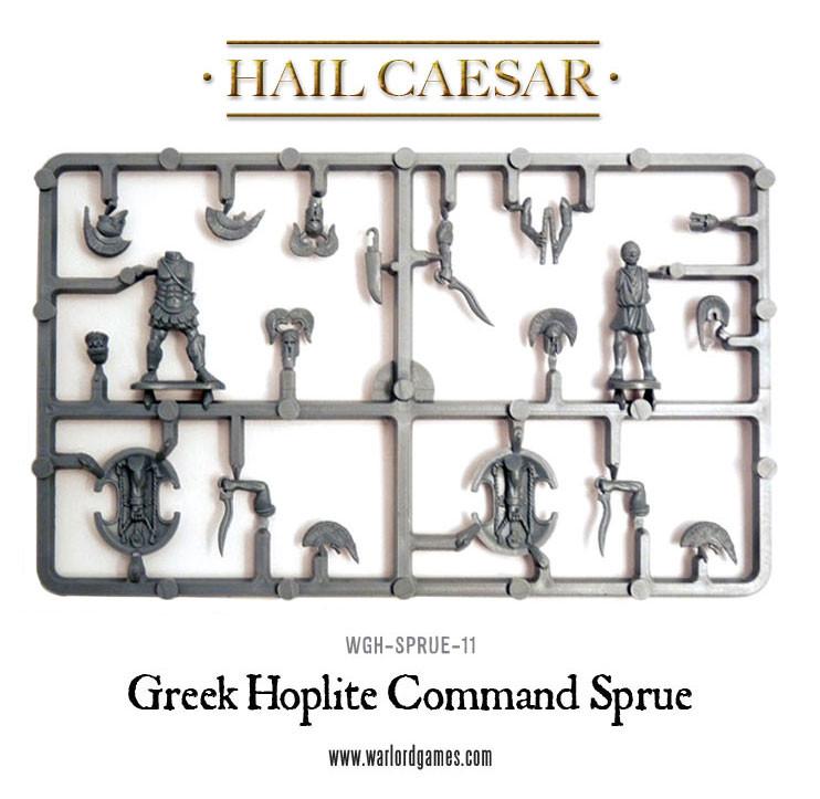 Greek Hoplite Command Sprue