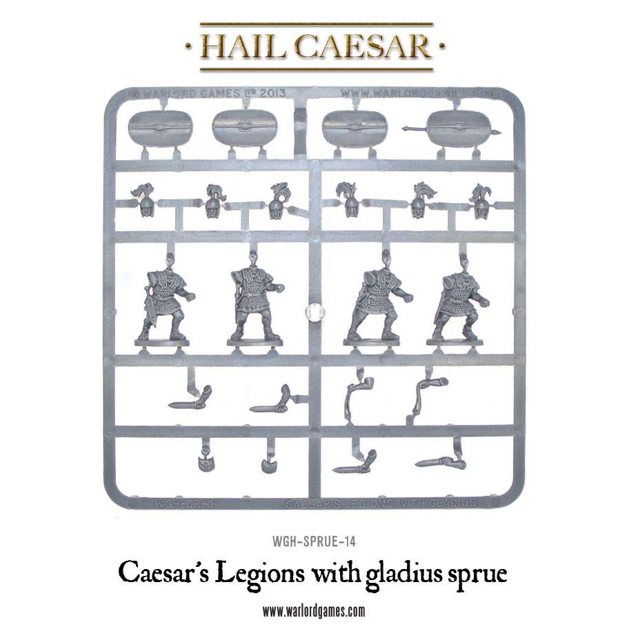 Caesar's Legions with gladius sprue